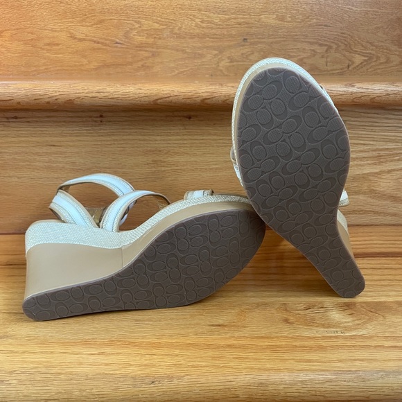 Coach Maralee Baby Calf Platform Wedges - Picture 5 of 8